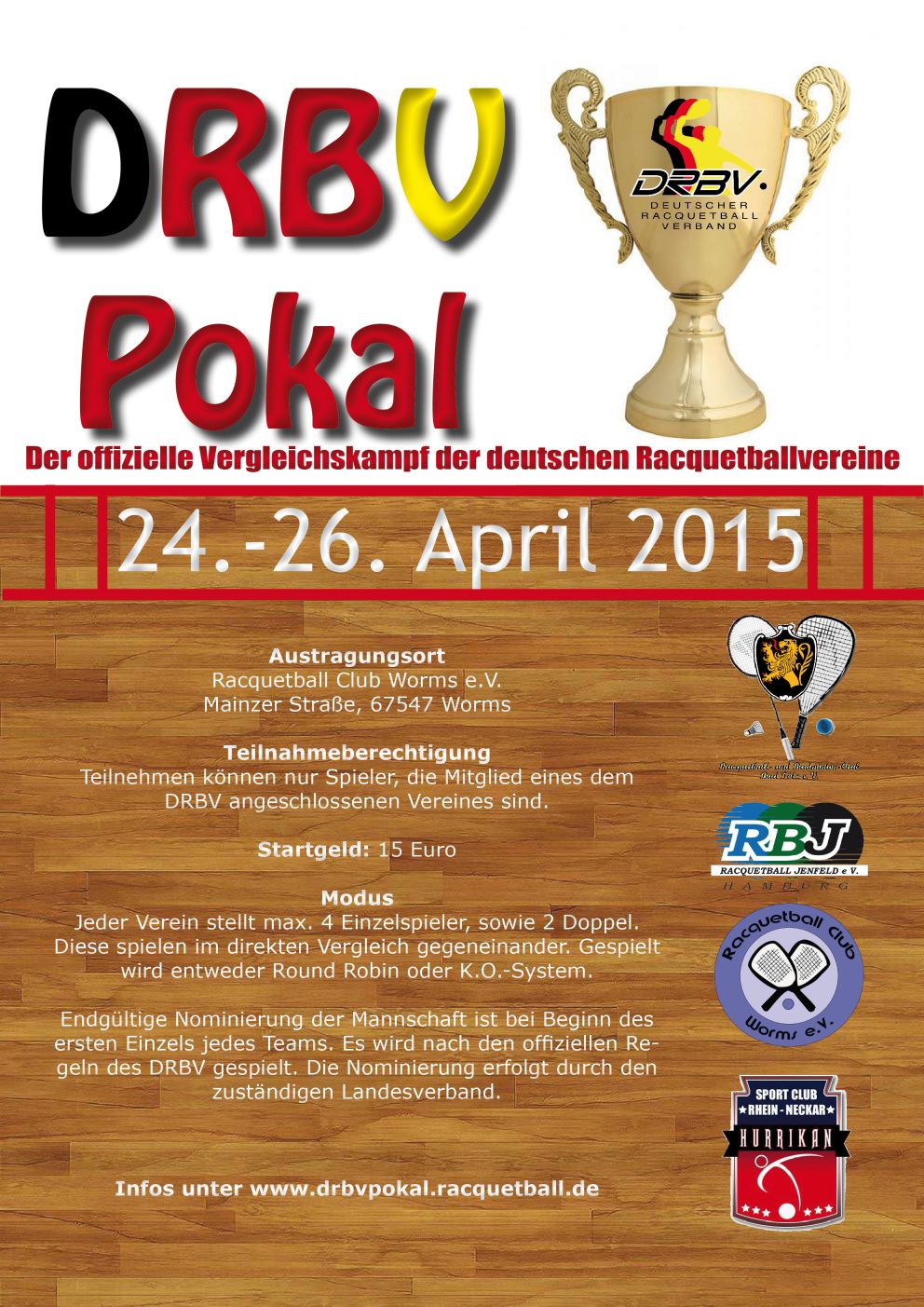 You are currently viewing DRBV Pokal 2015 in Worms