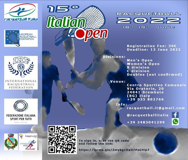 Italian Open sind zurück im Turnierkalender