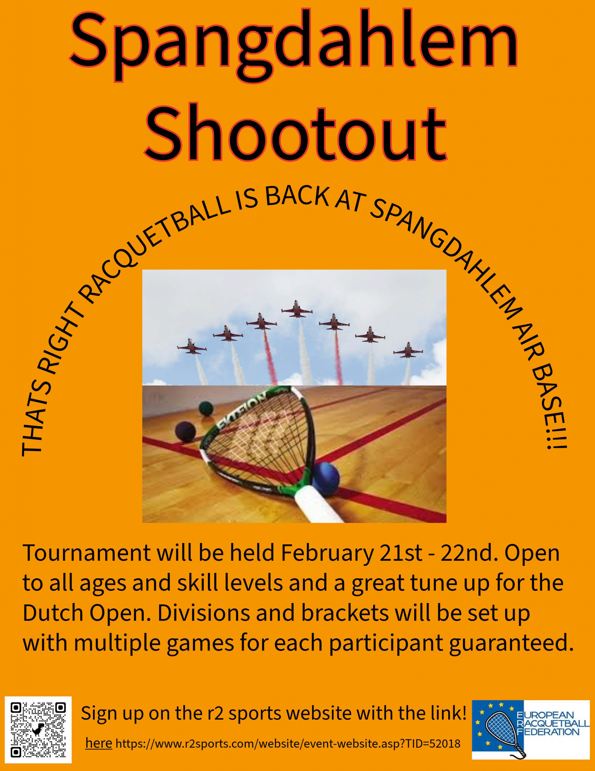 Racquetball Shootout in Spangdahlem